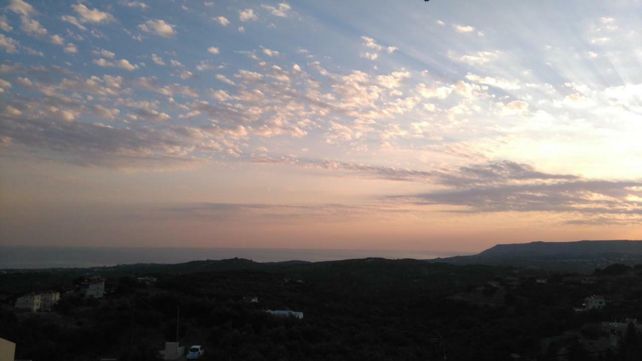 360 Panorama House - Gazing At Horizon And The Stars Of The Galaxy In The Night - Fresh Cool Breeze Most Of The Time - Just 7 Min From The Beach Kournás Buitenkant foto